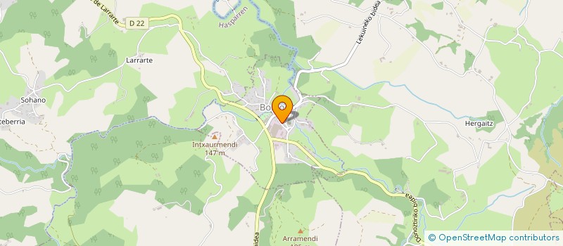 localisation de l'entreprise MONSIEUR ZEROUKI BETTAHAR MOHAMED  BONLOC