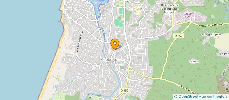 localisation de l'entreprise MONSIEUR ZEVAIKIN PAVLO  CAPBRETON