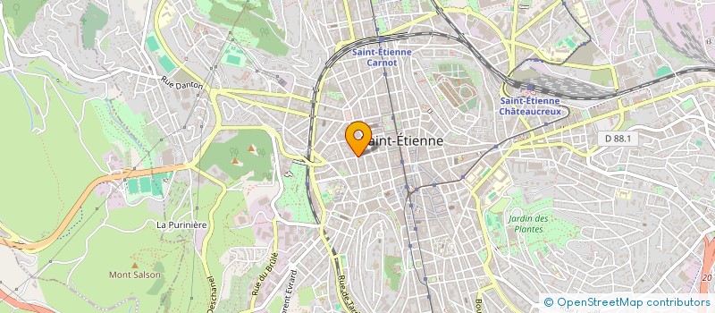 localisation de l'entreprise MONSIEUR ZEYAD ELSEAIDY  SAINT-ETIENNE