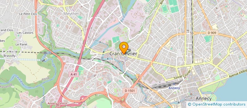 localisation de l'entreprise MONSIEUR ZEYARMAL SAFI  ANNECY