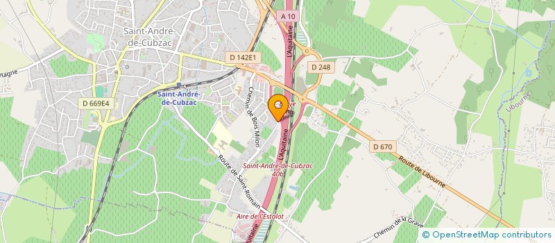 localisation de l'entreprise MONSIEUR ZEYNE EDDINE BELAHAMMOU  SAINT-ANDRE-DE-CUBZAC