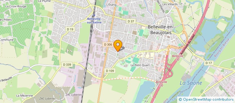 localisation de l'entreprise MONSIEUR ZEYNEL SUNGUR  BELLEVILLE-EN-BEAUJOLAIS