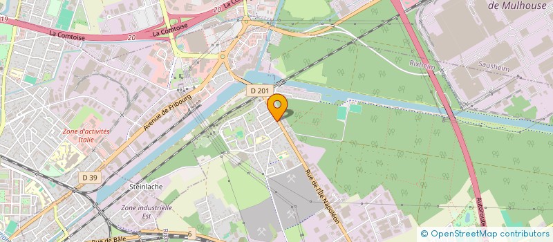 localisation de l'entreprise MONSIEUR ZEYNEL TERCAN  RIXHEIM