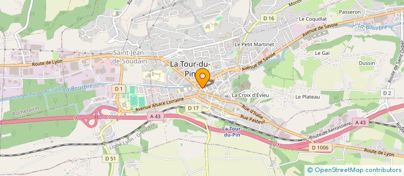 localisation de l'entreprise MONSIEUR ZEYNEP DEMIRBILEK à LA TOUR-DU-PIN