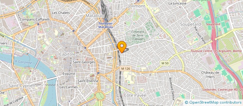 localisation de l'entreprise MONSIEUR ZHAOZONG WU à TOULOUSE