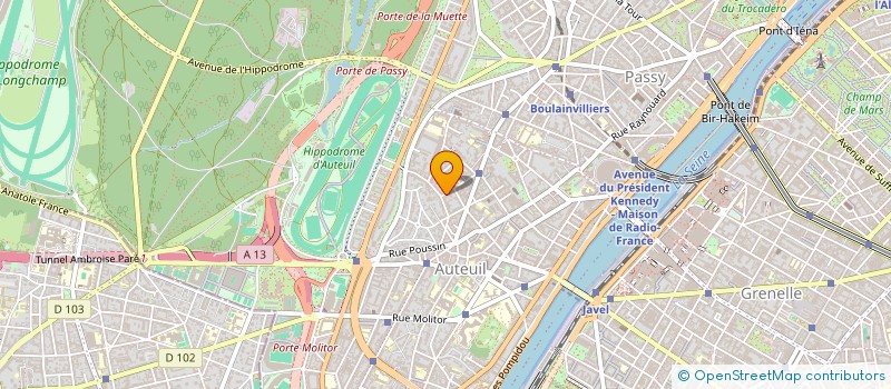 localisation de l'entreprise MONSIEUR ZHENG WANG  PARIS