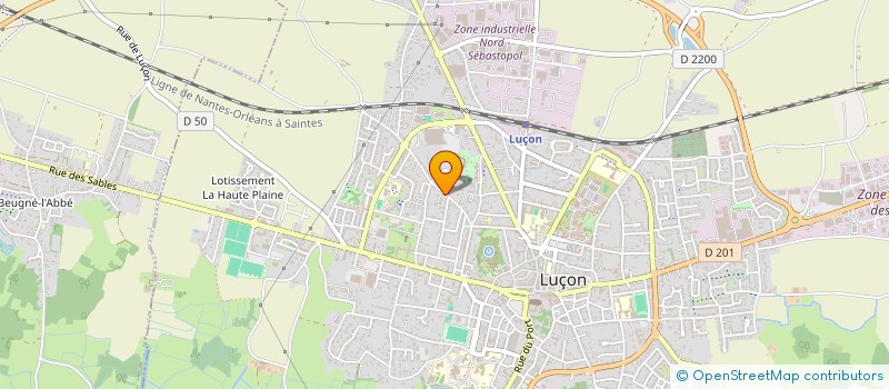 localisation de l'entreprise MONSIEUR ZHENGBING WU  LUCON