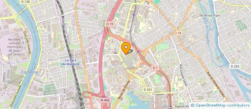 localisation de l'entreprise MONSIEUR ZHENRU YANG  CRETEIL