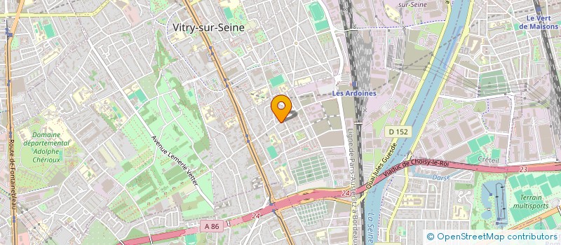 localisation de l'entreprise MONSIEUR ZHIAN JIANG à VITRY-SUR-SEINE