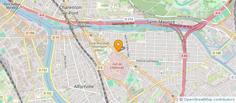 localisation de l'entreprise MONSIEUR ZHIGENG CAI à MAISONS-ALFORT