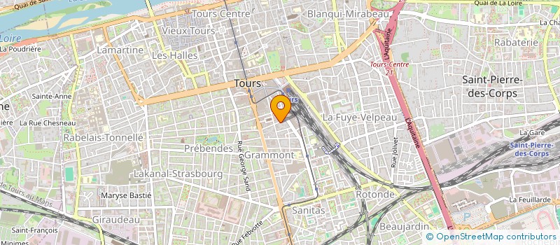 localisation de l'entreprise MONSIEUR ZHIPENG QIAN à TOURS