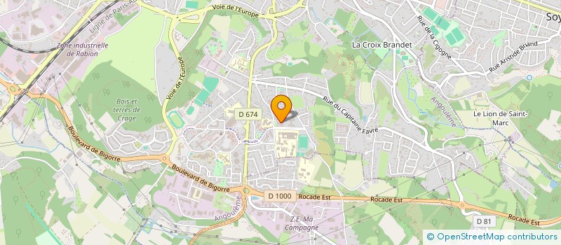 localisation de l'entreprise MONSIEUR ZHIRAYR VOSKANYAN à ANGOULEME