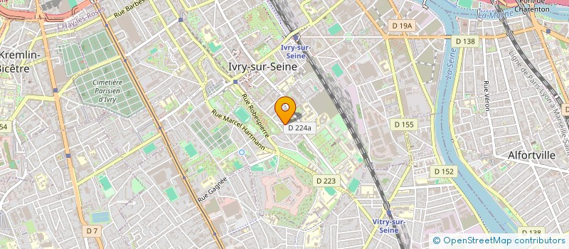 localisation de l'entreprise MONSIEUR ZHISONG DUAN à IVRY-SUR-SEINE