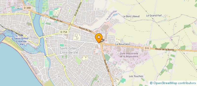 localisation de l'entreprise MONSIEUR ZHIVKO ZHECHEV  SAINT-GILLES-CROIX-DE-VIE