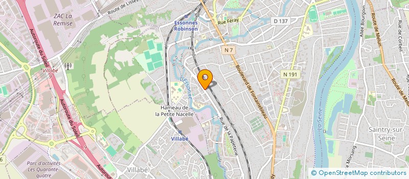localisation de l'entreprise MONSIEUR ZHONGBIN ZUO à CORBEIL-ESSONNES
