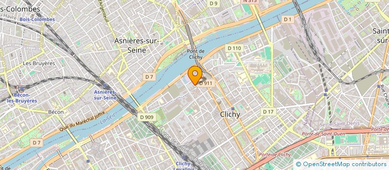 localisation de l'entreprise MONSIEUR ZHONGHE LI à CLICHY