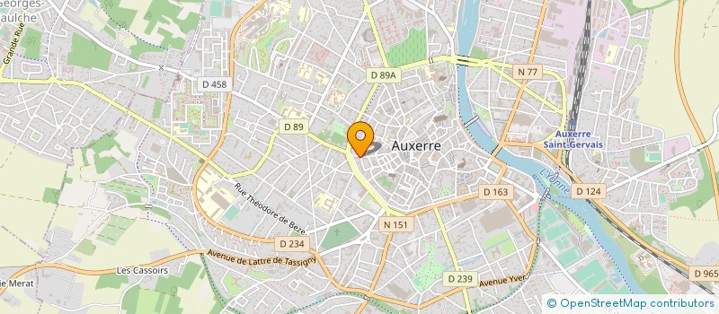 localisation de l'entreprise MONSIEUR ZHONGXIU MA à AUXERRE