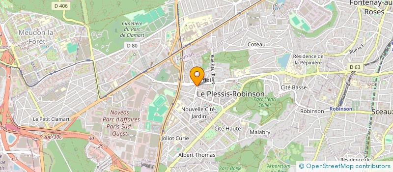 localisation de l'entreprise MONSIEUR ZHOU-OING LU à LE PLESSIS-ROBINSON
