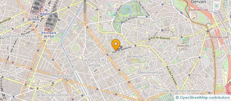 localisation de l'entreprise MONSIEUR ZHUJU LIN  PARIS