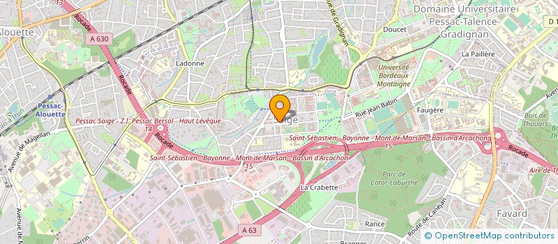 localisation de l'entreprise MONSIEUR ZHUNEYT RAMADAN à PESSAC