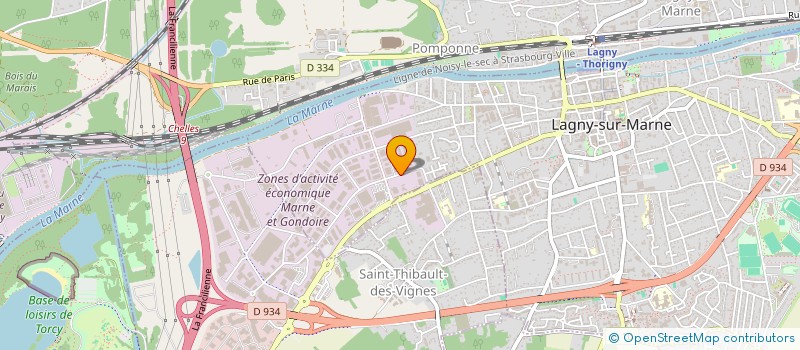 localisation de l'entreprise MONSIEUR ZIA AHMADZAI  LAGNY-SUR-MARNE