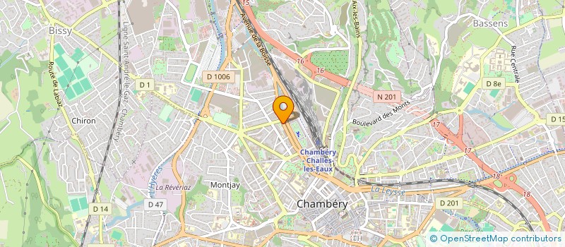 localisation de l'entreprise MONSIEUR ZIA OBARNIEV  CHAMBERY