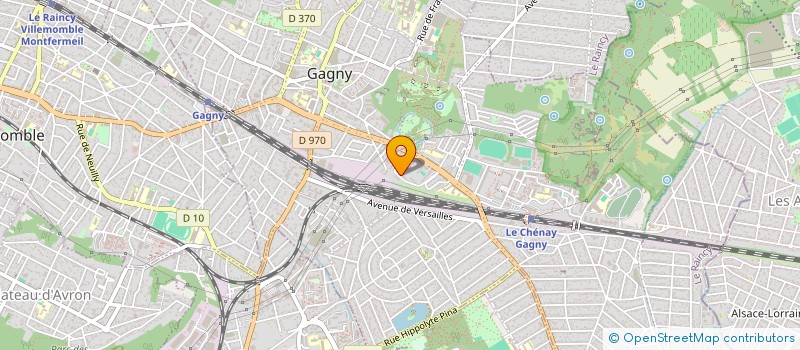 localisation de l'entreprise MONSIEUR ZIA RAHMAN ZAHIR à GAGNY