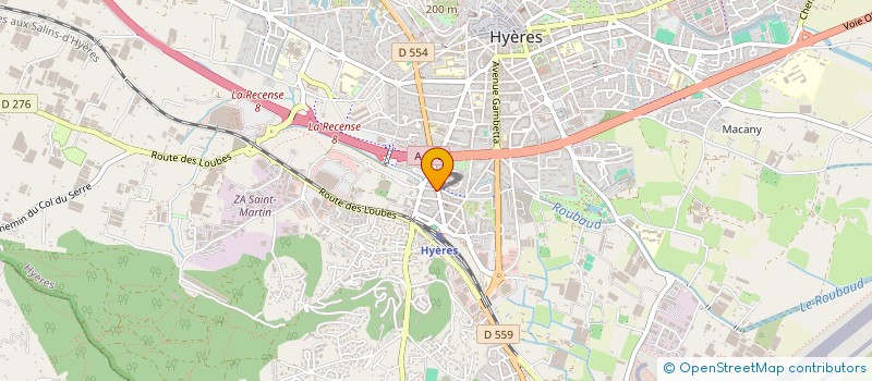 localisation de l'entreprise MONSIEUR ZIAD ABOUABDALLAH  HYERES