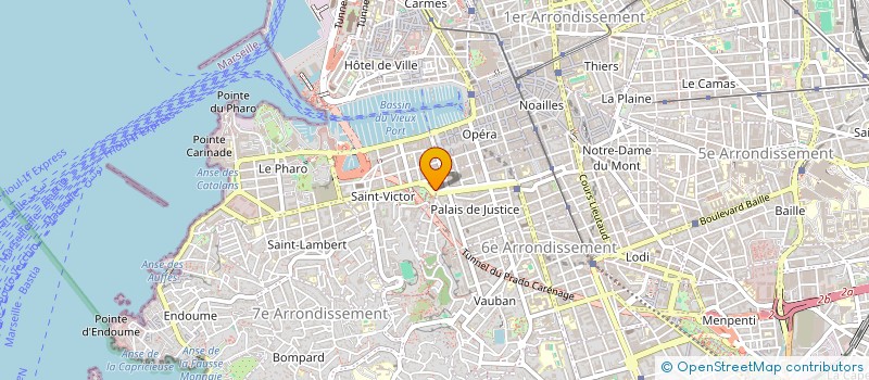 localisation de l'entreprise MONSIEUR ZIAD BEYLOUNI  MARSEILLE