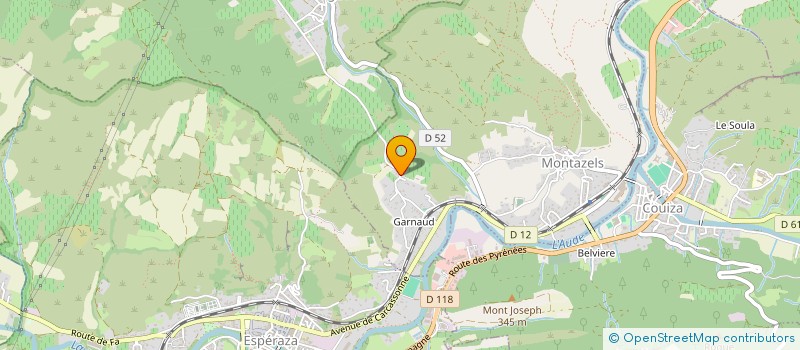 localisation de l'entreprise MONSIEUR ZIAD CHAHINE HADDAD  MONTAZELS