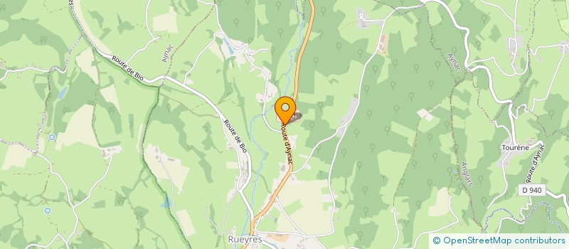 localisation de l'entreprise MONSIEUR ZIAD EL HIRI  RUEYRES