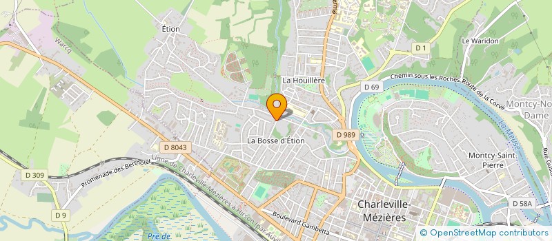 localisation de l'entreprise MONSIEUR ZIAD EL IDRISSI à CHARLEVILLE-MEZIERES