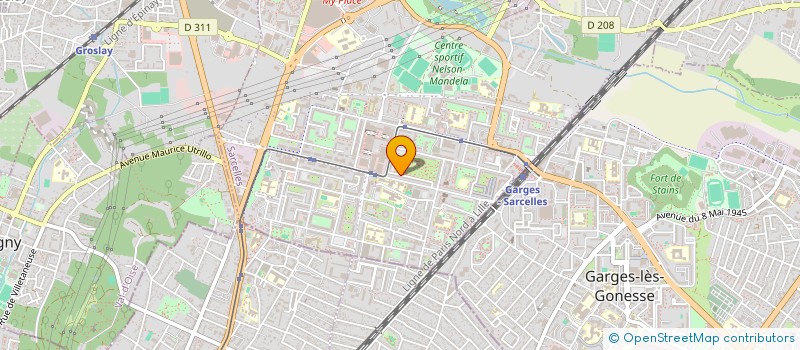 localisation de l'entreprise MONSIEUR ZIAD EMMANUEL LUIS à SARCELLES