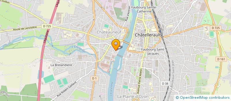 localisation de l'entreprise MONSIEUR ZIAD FARHAT  CHATELLERAULT