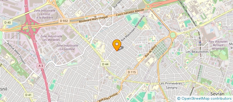 localisation de l'entreprise MONSIEUR ZIAD FELLAHI à AULNAY-SOUS-BOIS