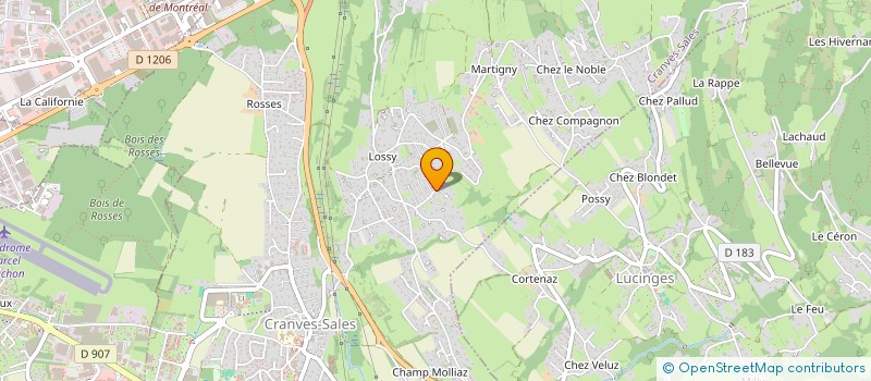 localisation de l'entreprise MONSIEUR ZIAD FOKELADEH  CRANVES-SALES