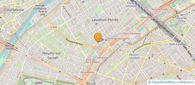 localisation de l'entreprise MONSIEUR ZIAD HAKIM à LEVALLOIS-PERRET