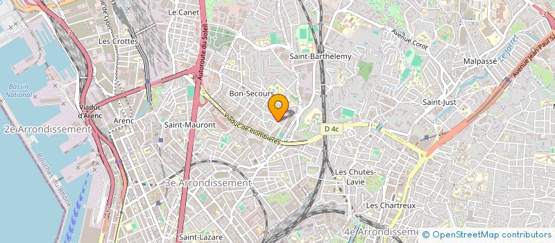 localisation de l'entreprise MONSIEUR ZIAD KAHLOUL  MARSEILLE