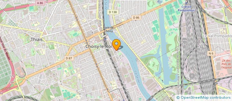 localisation de l'entreprise MONSIEUR ZIAD MAATAOUG à CHOISY-LE-ROI