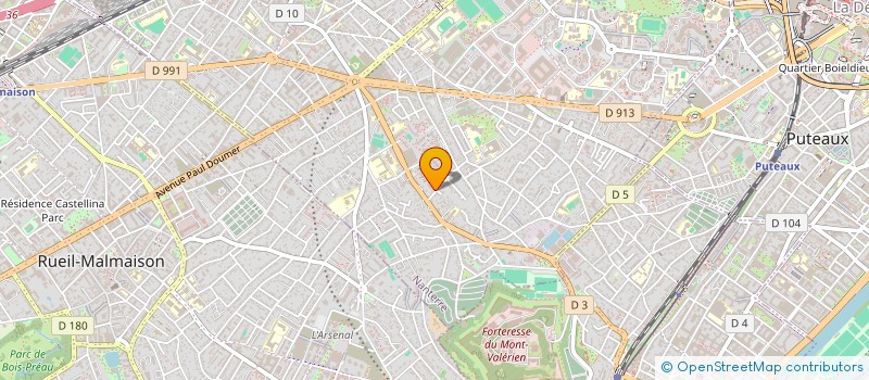 localisation de l'entreprise MONSIEUR ZIAD MEHANNA  NANTERRE