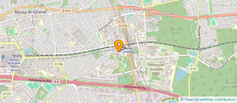 localisation de l'entreprise MONSIEUR ZIAD MEZZINE  NOISY-LE-GRAND