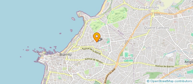 localisation de l'entreprise MONSIEUR ZIAD NASSAR  BIARRITZ