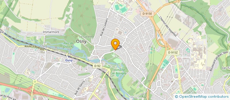 localisation de l'entreprise MONSIEUR ZIAD SAADI  OSNY