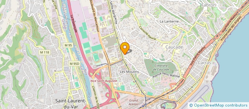 localisation de l'entreprise MONSIEUR ZIADE ACHOUR à NICE