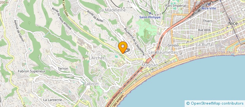 localisation de l'entreprise MONSIEUR ZIADI CHEIBANE AZZEDINE à NICE