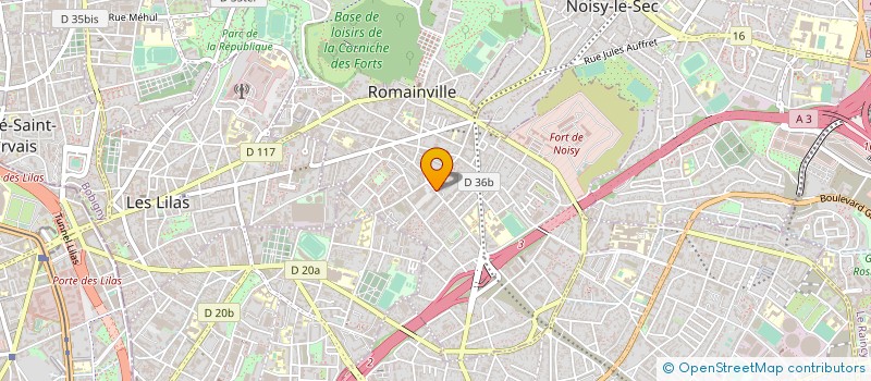 localisation de l'entreprise MONSIEUR ZIANE BOUZIANE à ROMAINVILLE