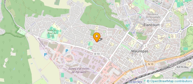 localisation de l'entreprise MONSIEUR ZIANE DOKICHE  MAUREPAS