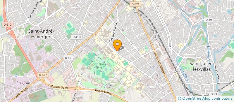 localisation de l'entreprise MONSIEUR ZIANI BACARI à TROYES