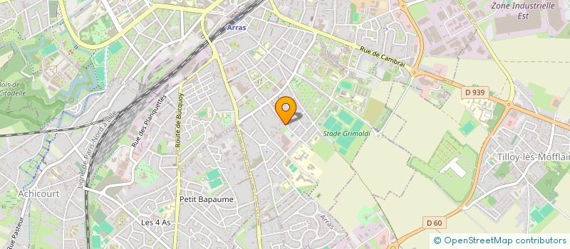 localisation de l'entreprise MONSIEUR ZIARMARL SHINWARY à ARRAS