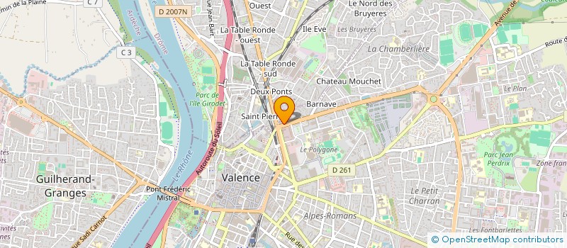 localisation de l'entreprise MONSIEUR ZIAULHAQ ORYAKHAIL  VALENCE